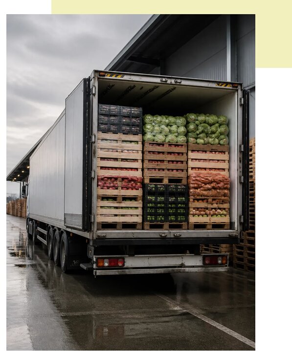 Перевозка плодоовощной продукции в Егорьевск по цене от 5063 р. | Агросервис-Грь