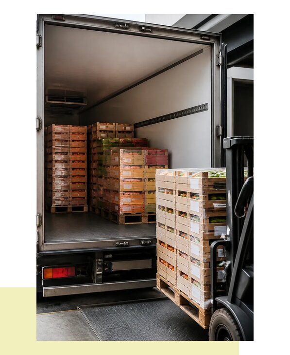 Перевозка сельхозпродукции на паллетах с доставкой в Егорьевск
